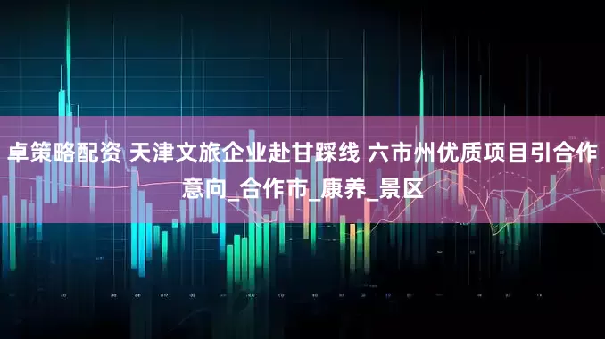 卓策略配资 天津文旅企业赴甘踩线 六市州优质项目引合作意向_合作市_康养_景区